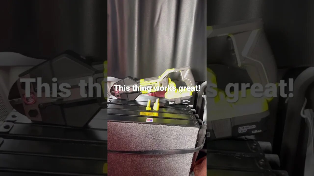 Ryobi 18 Volt Bolt Cutters, a great tool for truckers