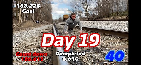January 19th. 133,225 Push Ups