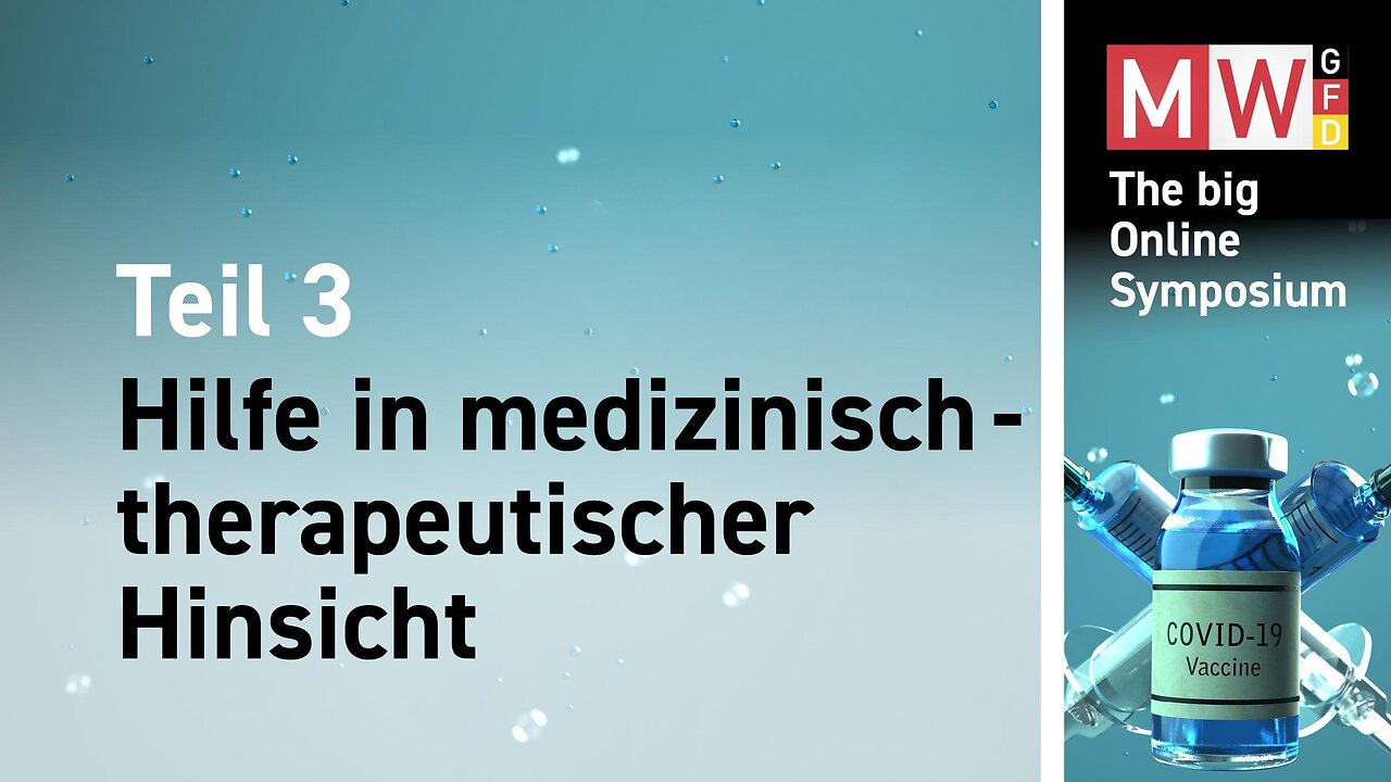 Online Symposium - Teil 3 - Impfschäden