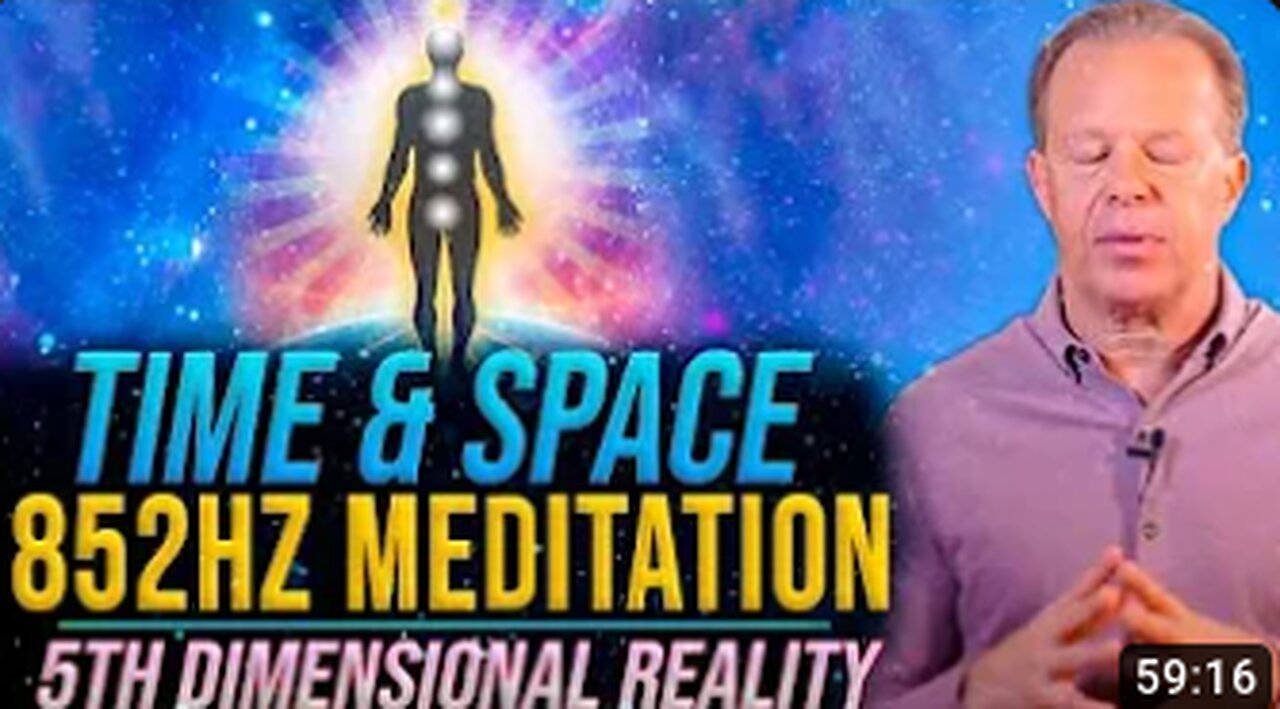 50 Min - Space Time Meditation | Choose Your Reality - Joe Dispenza