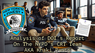 Analysis of DOI's Report on the NYPD's CRT Unit