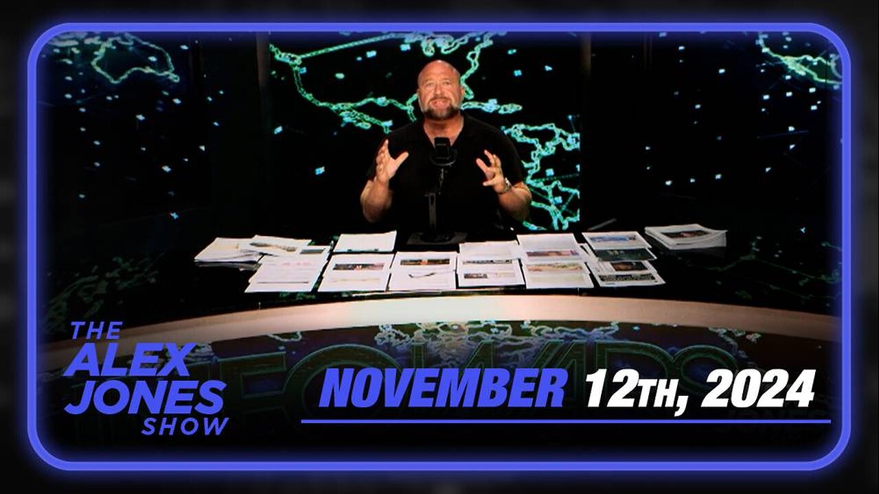 The Alex Jones Show TUESDAY FULL SHOW 11/12/24