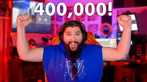 Thank you for 400,000 subscribers!