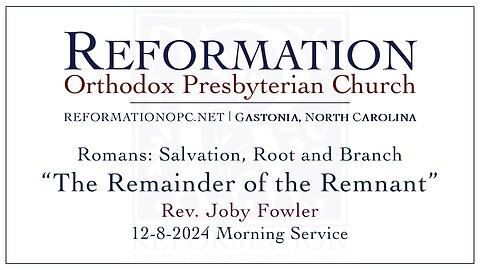 The Remainder of the Remnant | Romans 11:1-1