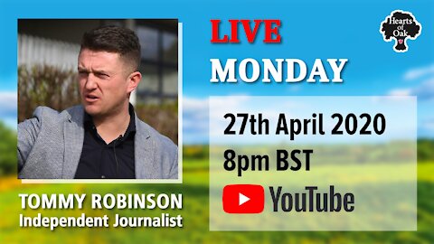 Hearts of Oak Livestream Q&A with Tommy Robinson 27.4.20