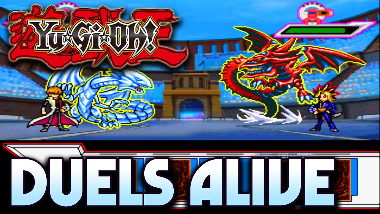 Yu-Gi-Oh Duels Alive - Fan-made Game, Play as Joey, Yugi or Kaiba, draw cards, and summon monsters