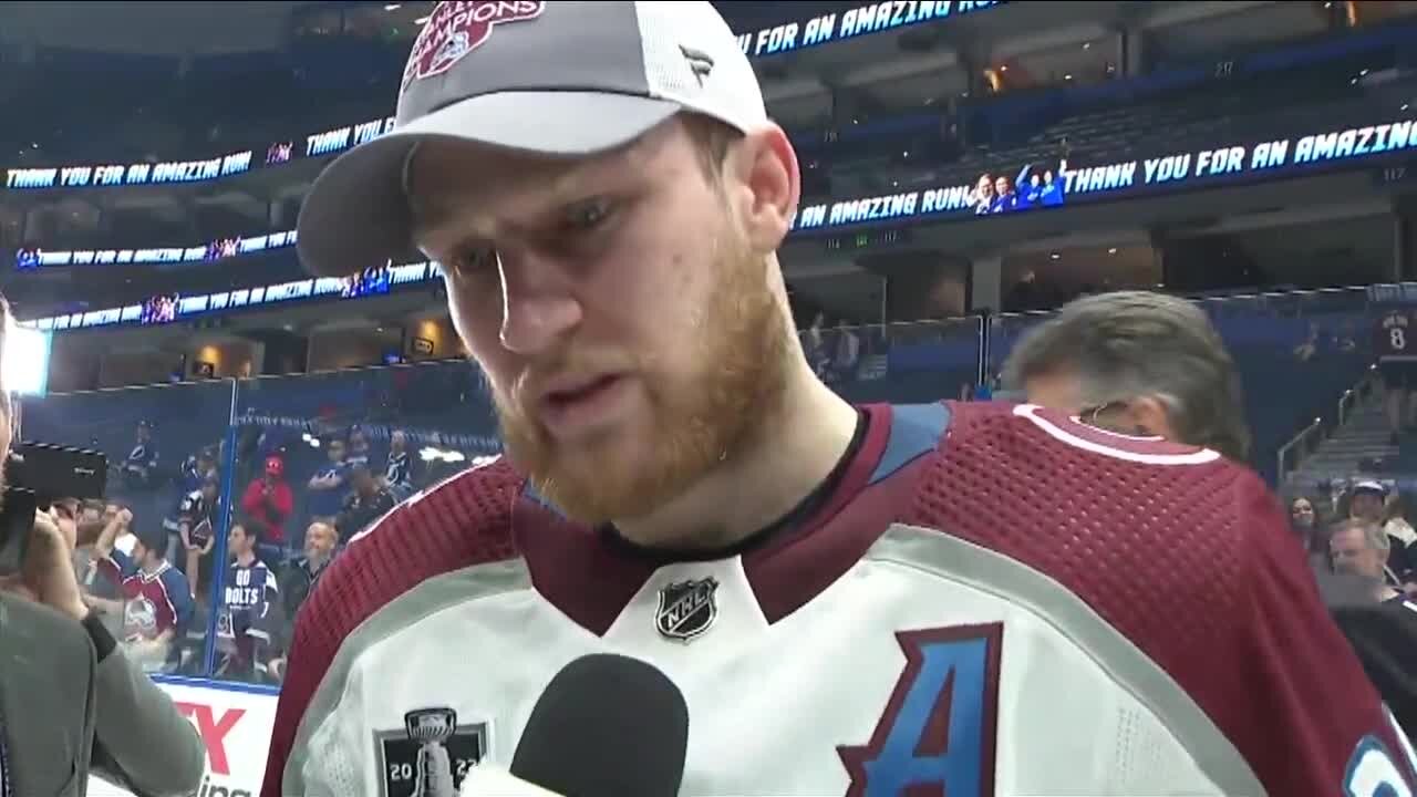 Nathan MacKinnon on winning his first Stanley Cup