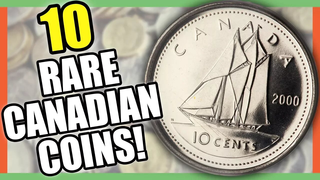 10 RARE CANADIAN COINS WORTH MONEY - VALUABLE CANADIAN COINS TO LOOK FOR!!