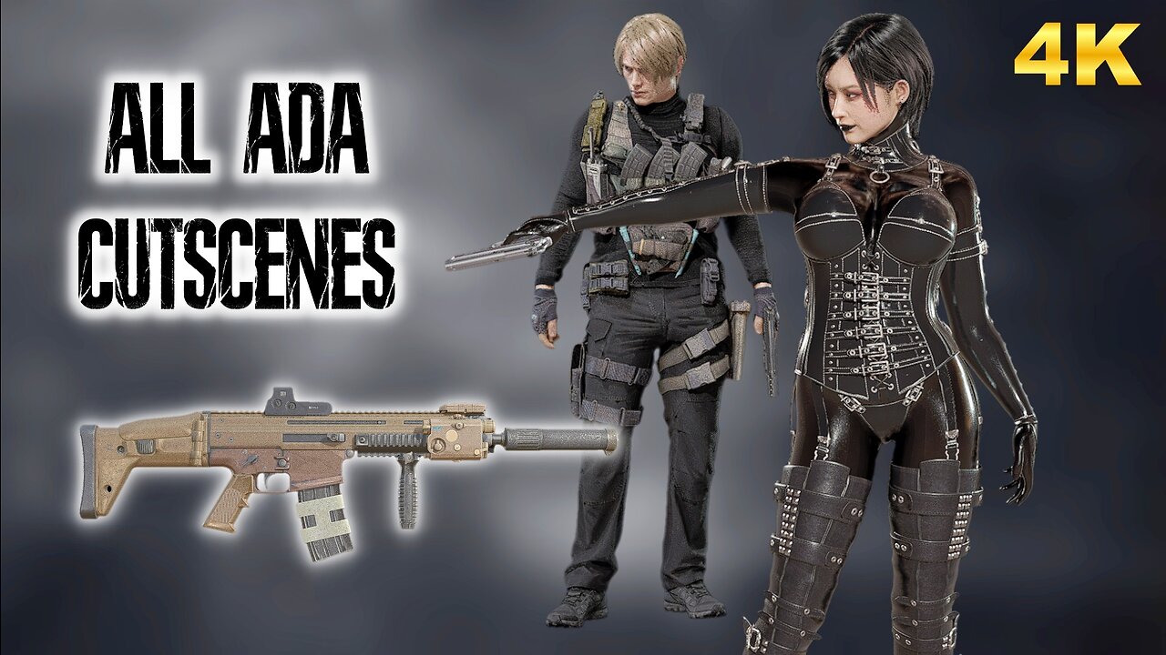 Resident Evil 4 | Ada the BDSM Queen (Gothic) 4K | DjRuiz