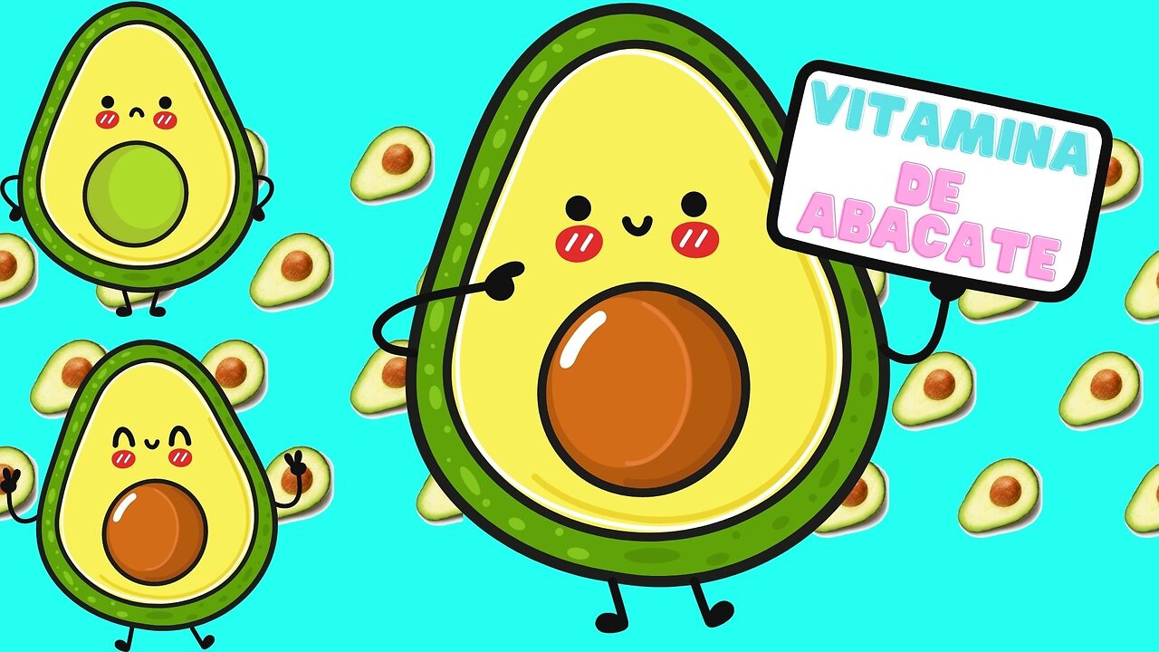 Children's Clip Avocado Smoothie - Clipe Infantil Vitamina de Abacate