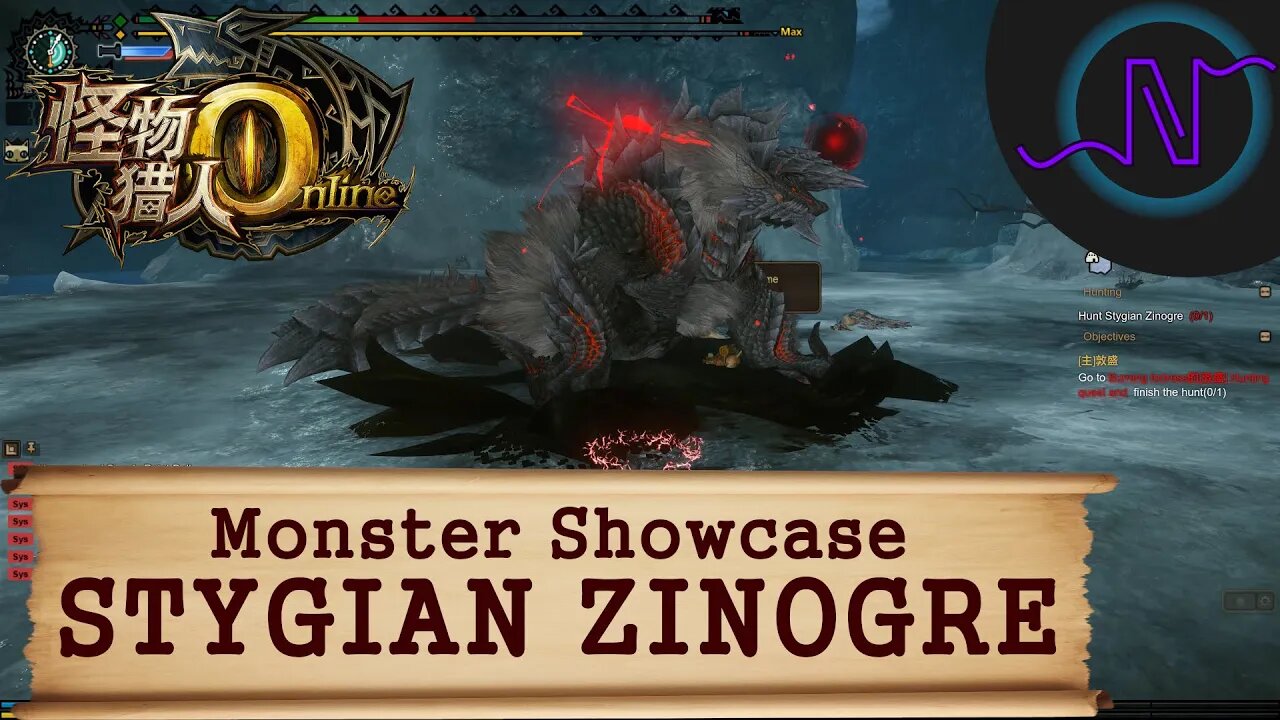 Stygian Zinogre - Monster Showcase - Monster Hunter Online