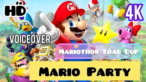 Super Mario Party Minigames | Nintendo Switch | Mariothon | Toad Cup | Games | Gameplay | Voiceover