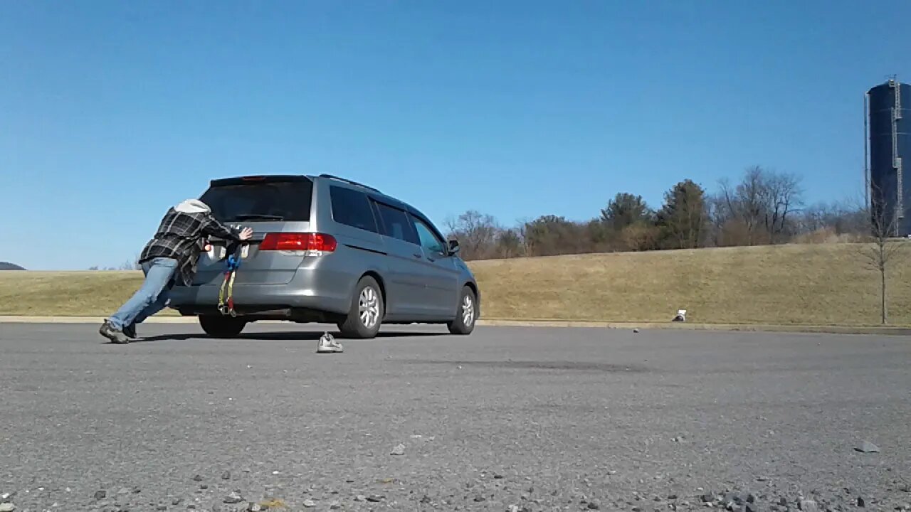 Blue Collar Training - Car Drag, Car Push, Weighted Hill Pull Circuit.