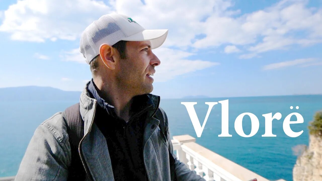 Walking the Coastline of Vlorë, Albania | The Adriatic Sea is so CLEAR | Albania Travel Vlog (Ep. 6)