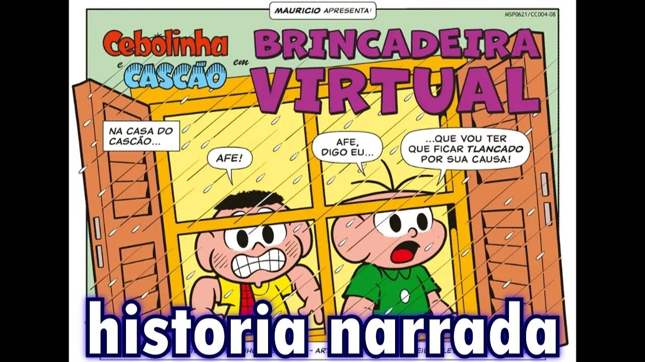 Cebolinha&Cascão em-Brincadeira virtual | Gibis do Rapha