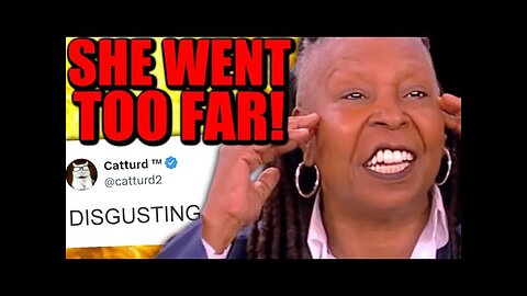 Nasty - Whoopi Goldberg Does the GROSSEST Thing On The View During CRAZY Meltdown!