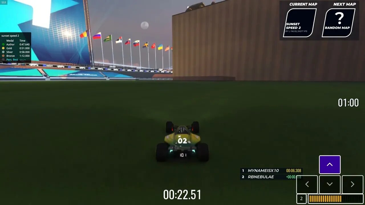 When you enter another dimension and your car starts making noises - Trackmania