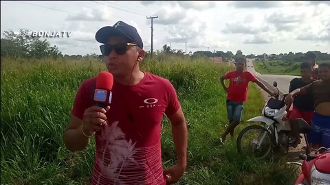 JOVEM PERDE A VIDA EM ACIDENTE DE MOTO NA BR 222 EM BOM JESUS DO TOCANTINS - PA