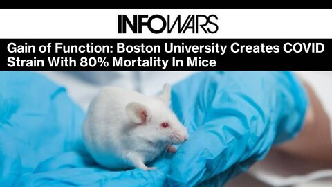 Boston Lab Admitted to Engineering Extremely Deadly Chimeric COVID Virus