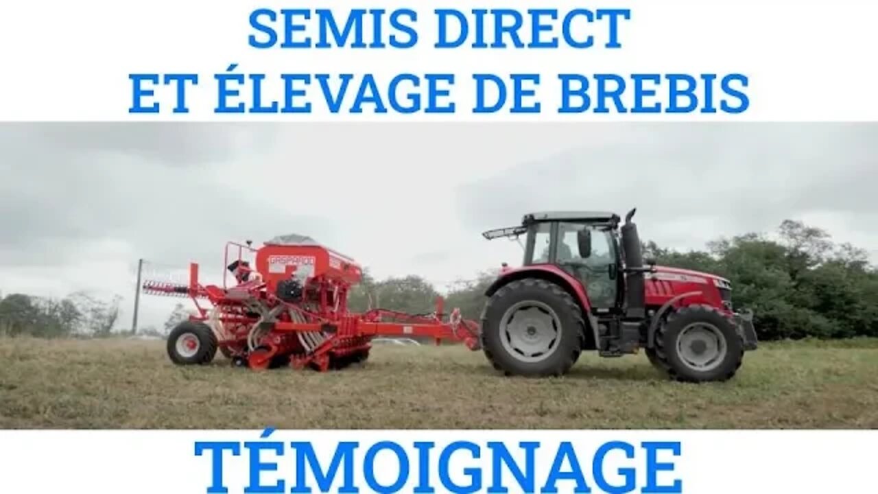 SEMIS DIRECT ET ÉLEVAGE DE BREBIS @Chambre d'agriculture de la Dordogne