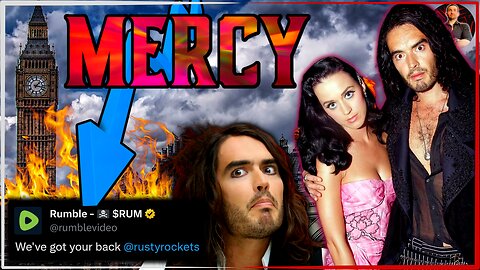 Russell Brand STRIKES BACK! UK Government Wants Him GONE! RUMBLE Steps Up HUGE! BIG Free Speech Win!