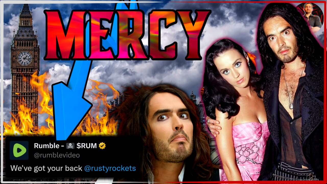Russell Brand STRIKES BACK! UK Government Wants Him GONE! RUMBLE Steps Up HUGE! BIG Free Speech Win!