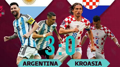 Highlight Argentina vs. Croatia FIFA worldcup qatar 2022