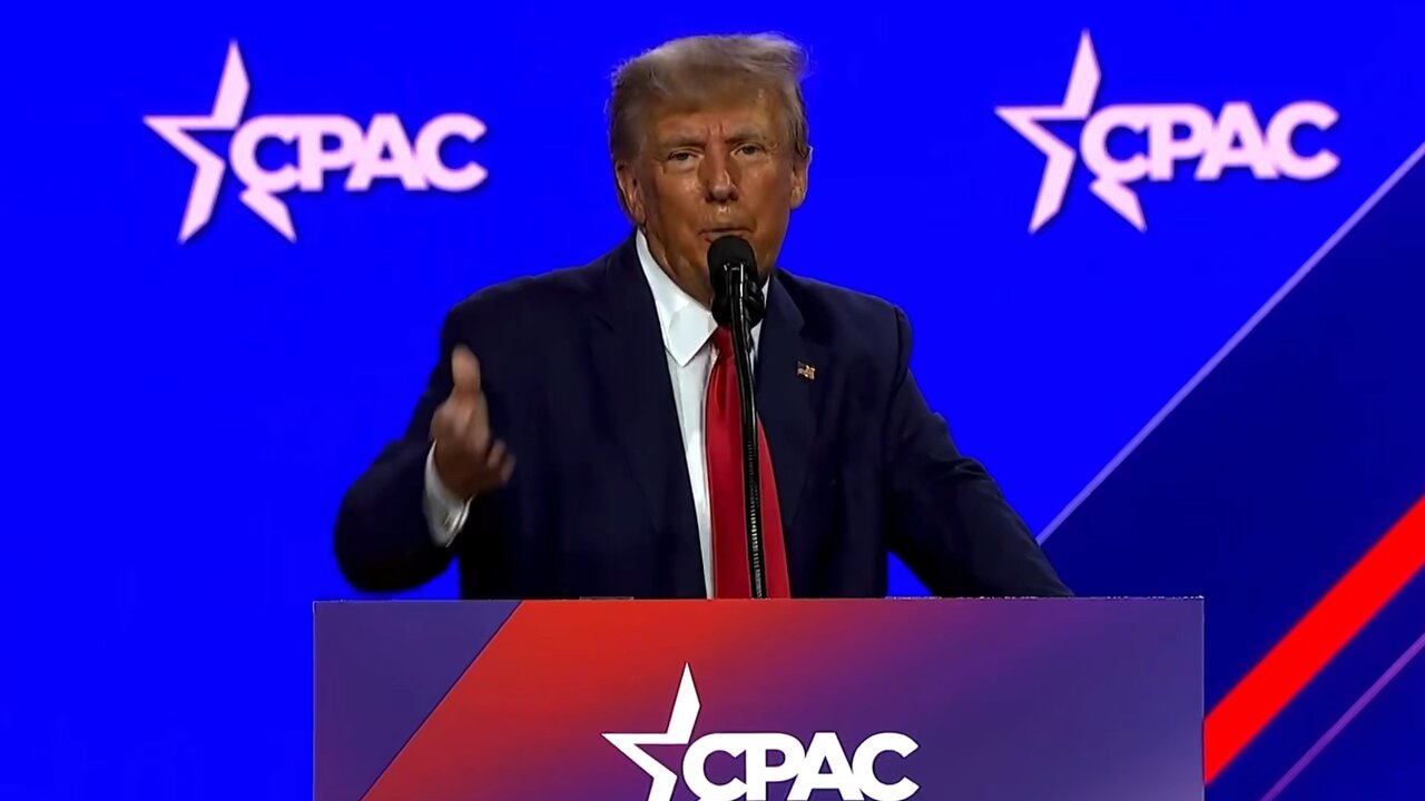 Trump at #CPAC 2023: This is the most dangerous time & Biden is leading us into oblivion