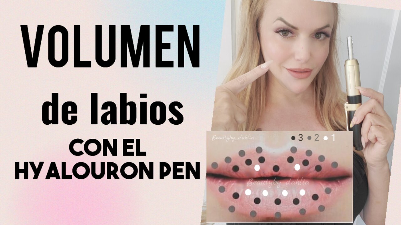 Lip Volume Hyalouron pen Spanish version