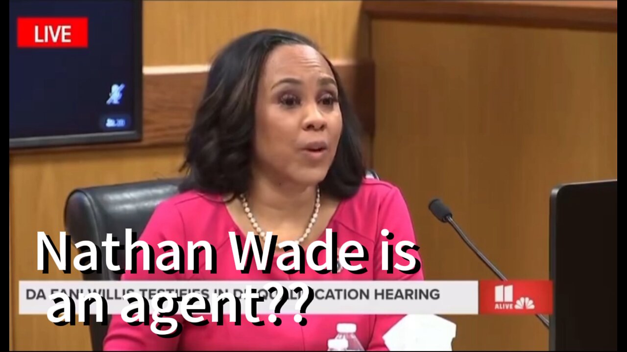 Fani Willis claims Nathan Wade never worked for her.