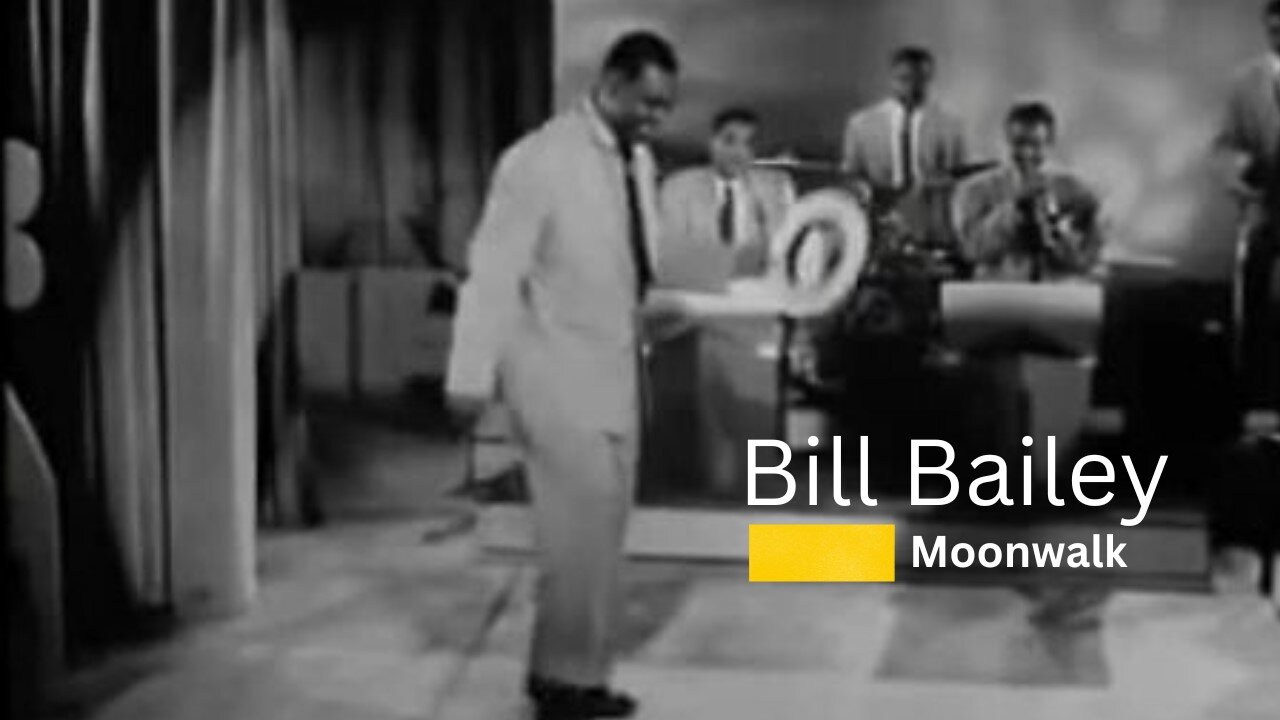 Clip of Bill Bailey doing the moonwalk in 1955!