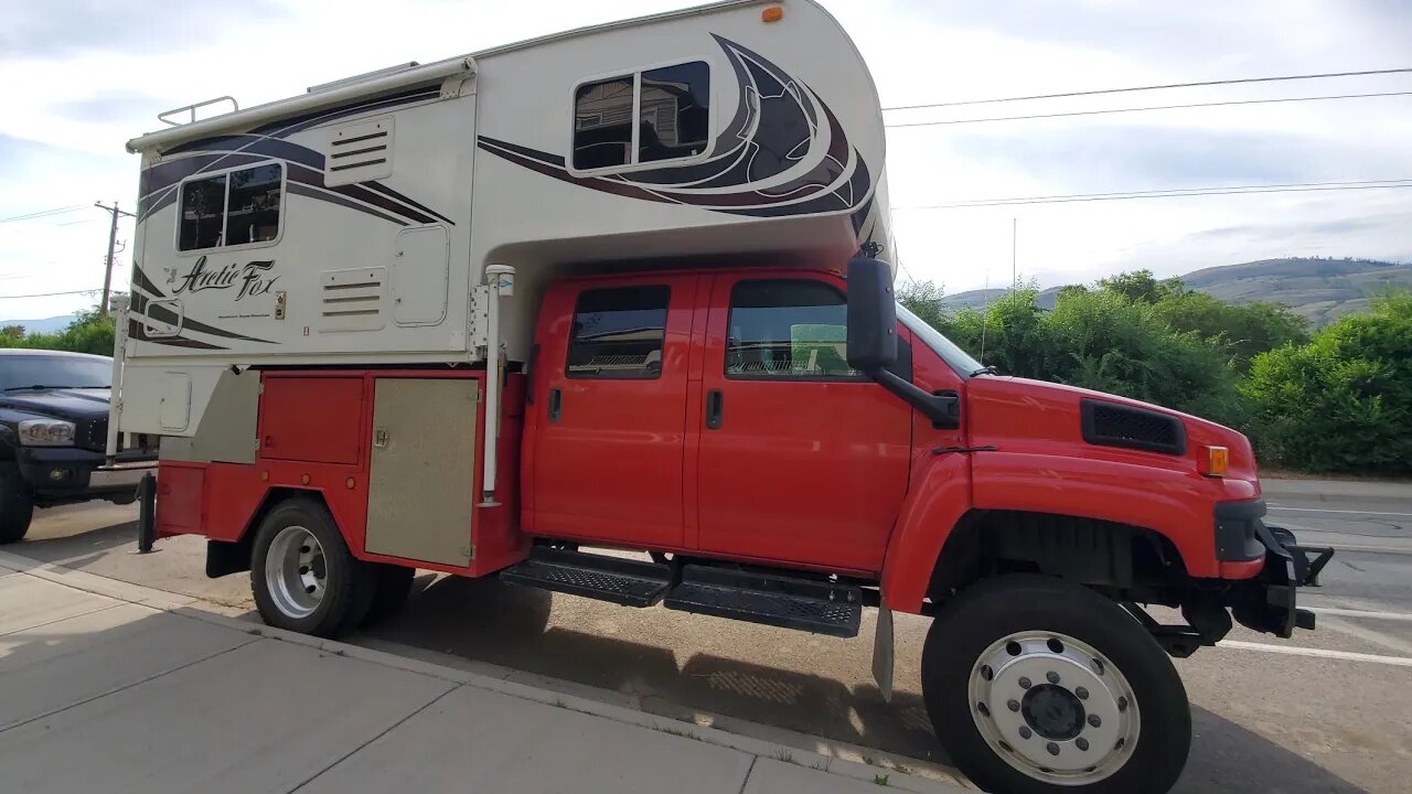 Earth Roamer - Canada Home Built C5500 4x4 Duramax Expedition Vehicle | Irnieracing