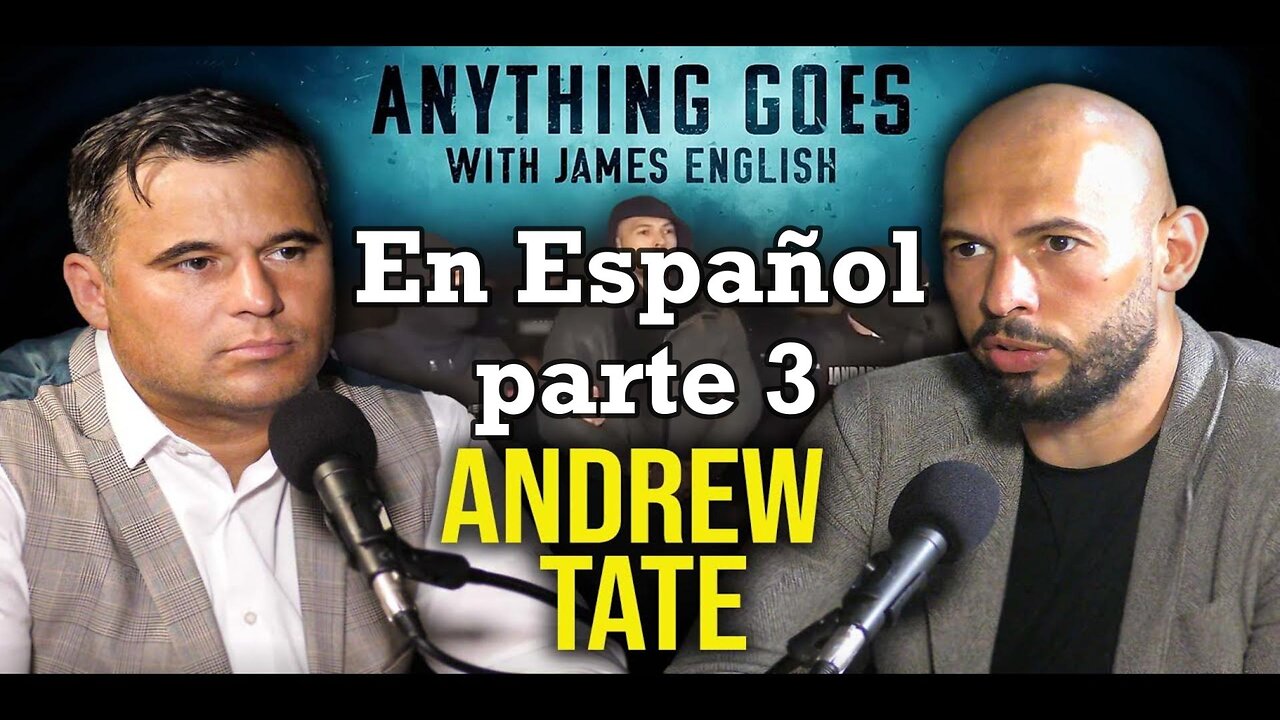 Andrew Tate en español- Primera entrevista despues de ser acusado de trafico de personas. Parte 3