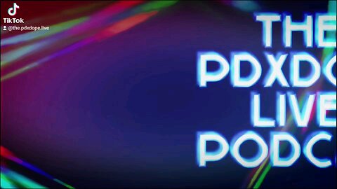 The PDXDOPE LIVE Podcast commercial