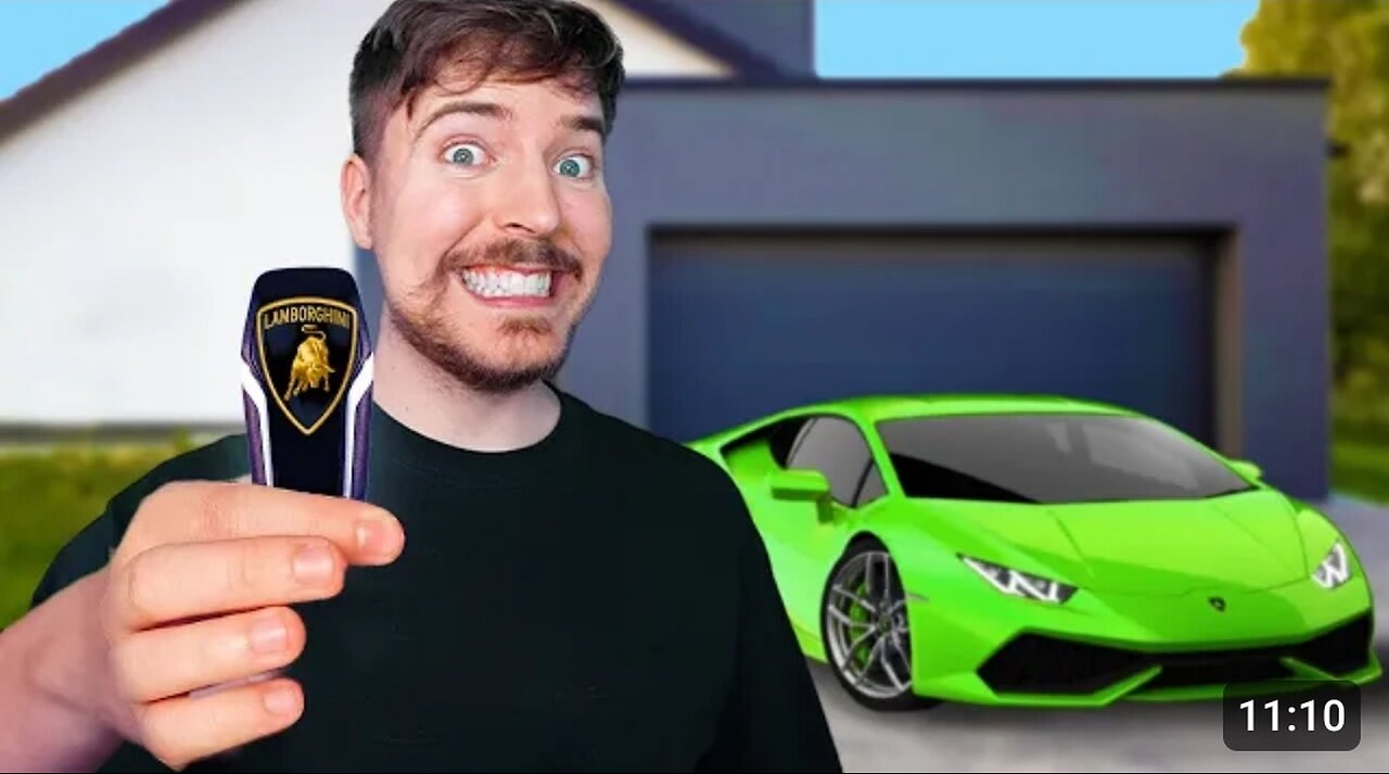 How I Won A Lamborghini From MrBeast