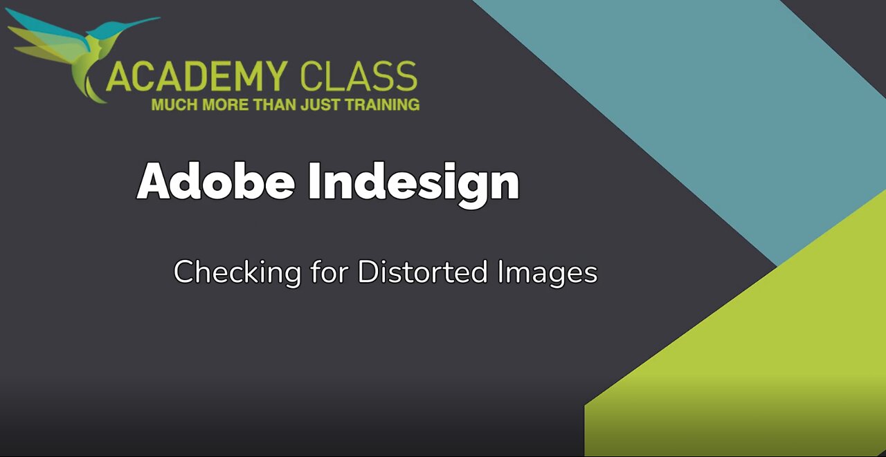 How to check Distorted Images in Adobe Indesign