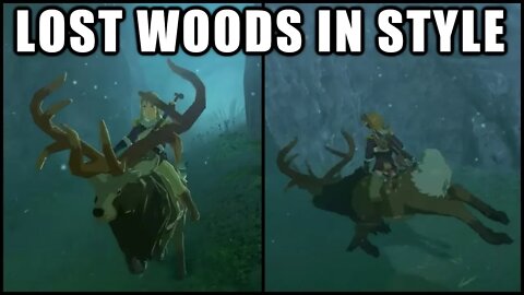 RIDIN' DEER in the WILDERNESS | Breath of the Wild | Zelda BotW | Basement | S3E34