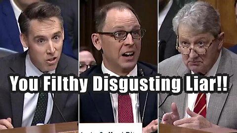 Woke Biden Nominee LIED To Sen. Josh Hawley...What Happened Next Was Insane!!!!!