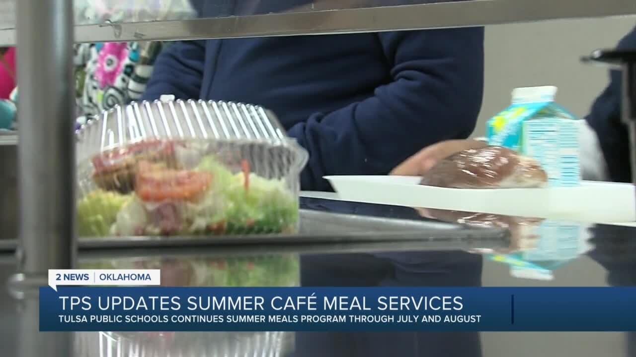TPS updates summer cafe meal services