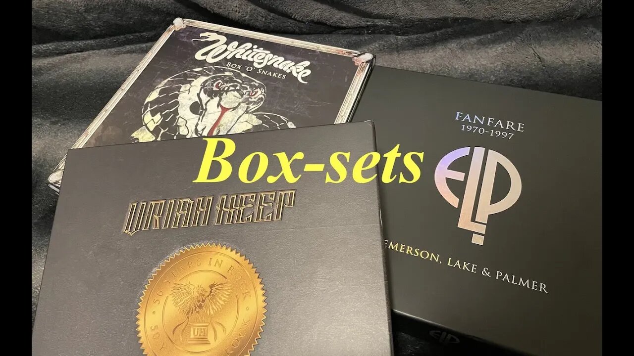 Box-sets Part Four(Whitesnake, ELP, Uriah Heep)