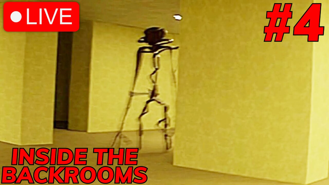 🔴INSIDE THE BACKROOMS! TERROR HOTEL!