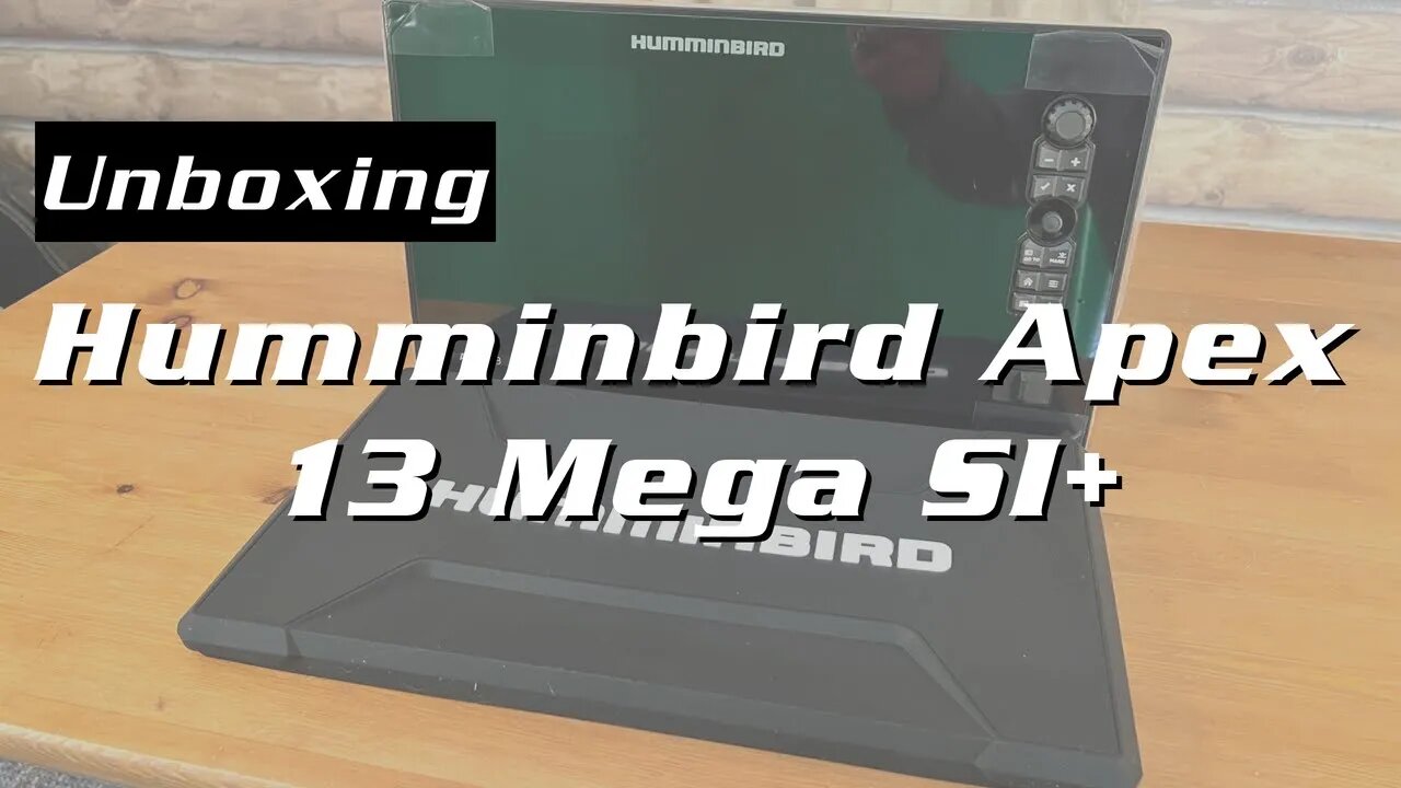 Humminbird Apex Unboxing HD 1080p