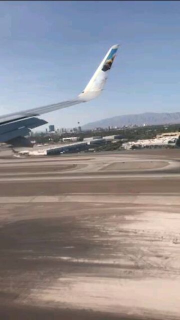 Landing in Las Vegas