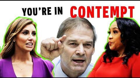 Jim Jordan Launches CONTEMPT Warning At Fani Willis