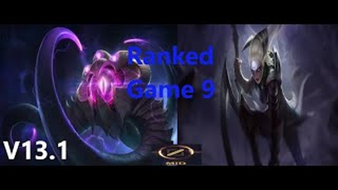 Ranked Game 9 Vel'koz Vs Diana Mid League Of Legends V13.1