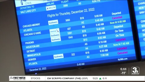 Travel struggles at Eppley Airfield