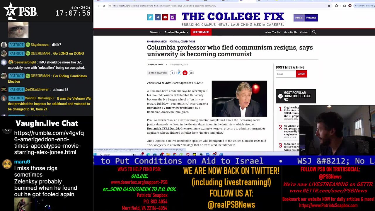 2024-04-04 17:00 EDT - Freedom Rings: with Pamphlet Anon