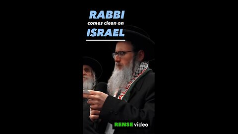 Rabbi comes clean on Israel