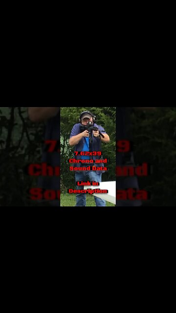 7.62x39 build Chrono and Sound range day