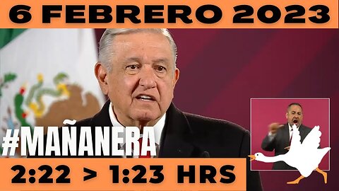 💩🐣👶 #AMLITO | Mañanera Lunes 6 de Febrero 2023 | El gansito veloz de 2:22 a 1:23.